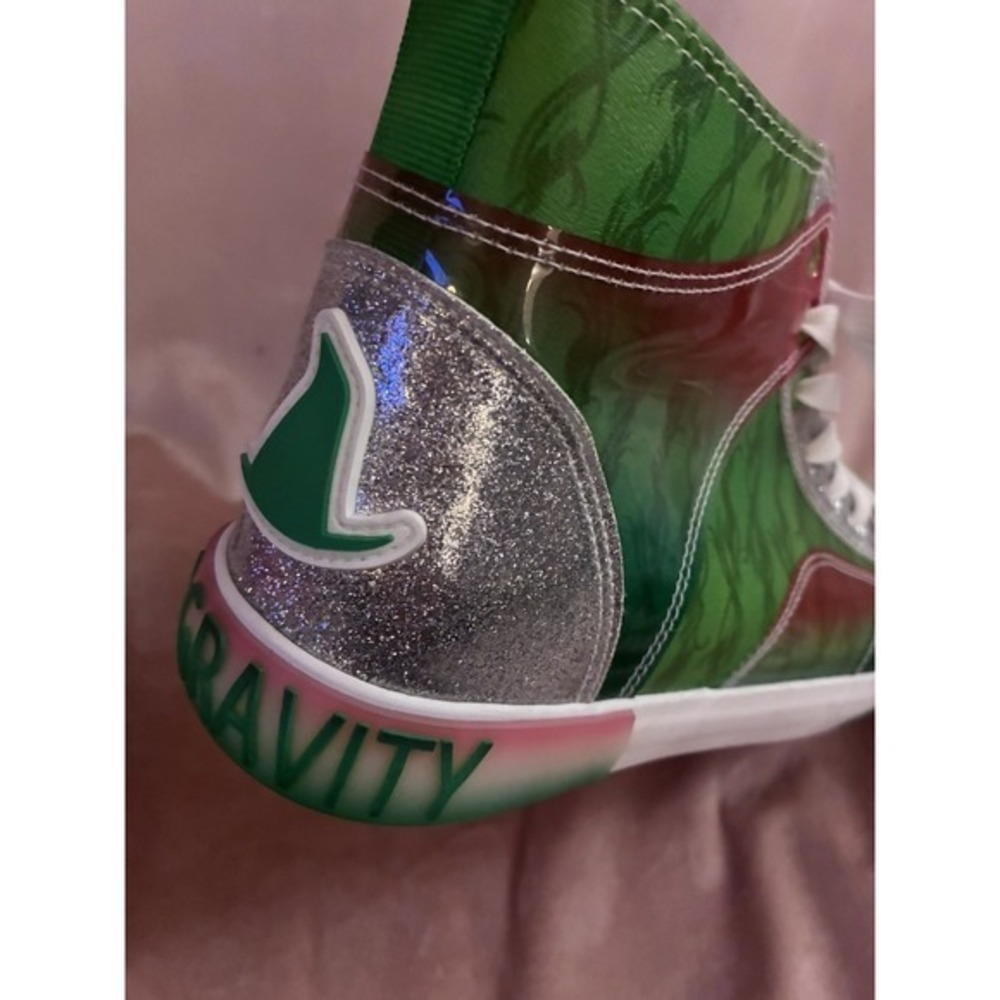 WICKED Movie Musical‎ HIGH TOP SNEAKERS Shoes by Ground Up Women's size 11 - Picture 9 of 13